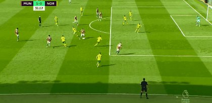 【英超】C罗帽子戏法+任意球破门 曼联3比2诺维奇