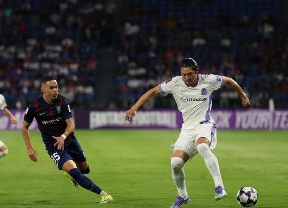 柠檬体育直播中超直播-亚冠精英联赛东亚区1/4决赛结束首回合 柔佛新山3-1广岛三箭