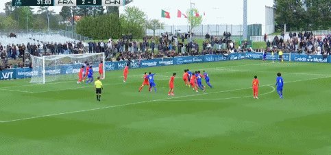 柠檬体育直播-蒙太古杯-刘凯源助攻吴比乐破门 U16国少1比4法国