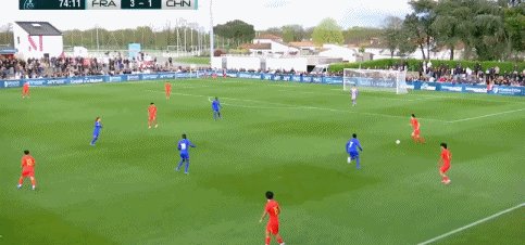 柠檬体育直播-蒙太古杯-刘凯源助攻吴比乐破门 U16国少1比4法国